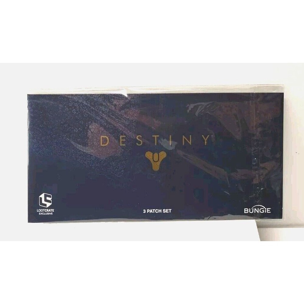 Destiny - 3 Patch Set - Loot Crate Exclusive - NEW SEALED
